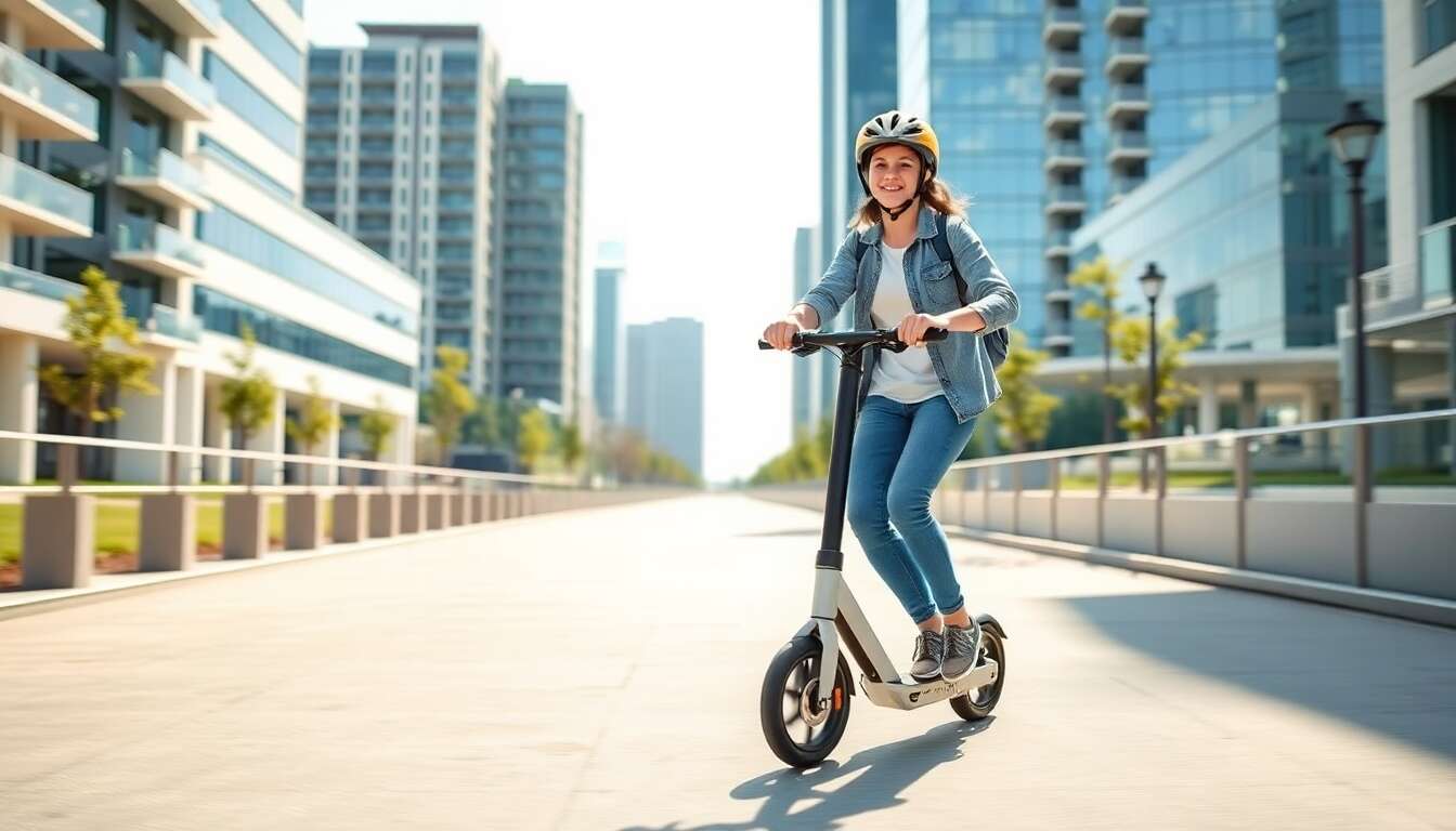 ### adaptation de la trottinette selon l'âge de l'utilisateur