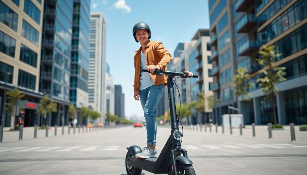 Comment bien se positionner sur une trottinette électrique ?