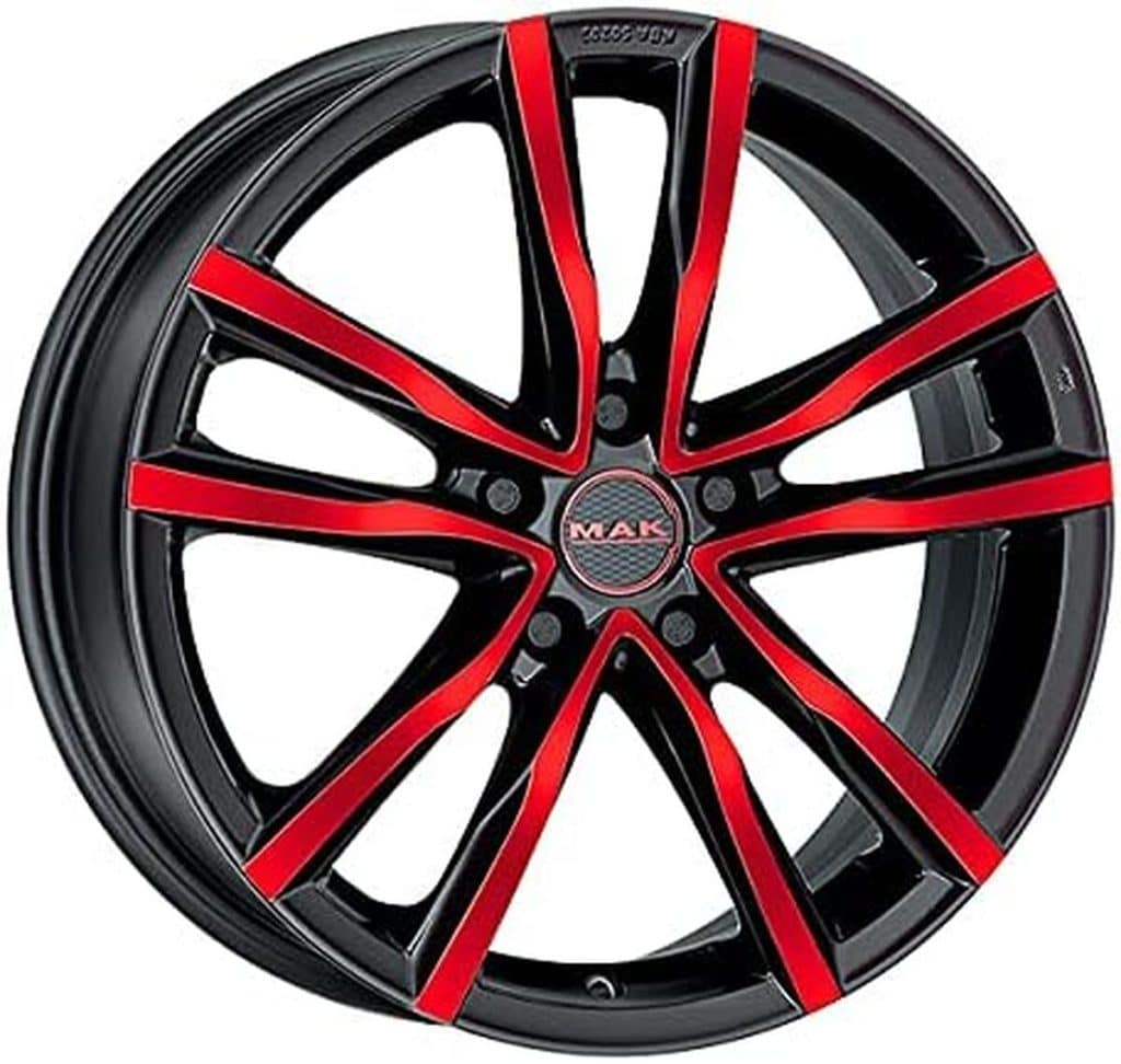Test des jantes Mak Milano en alliage noir et rouge