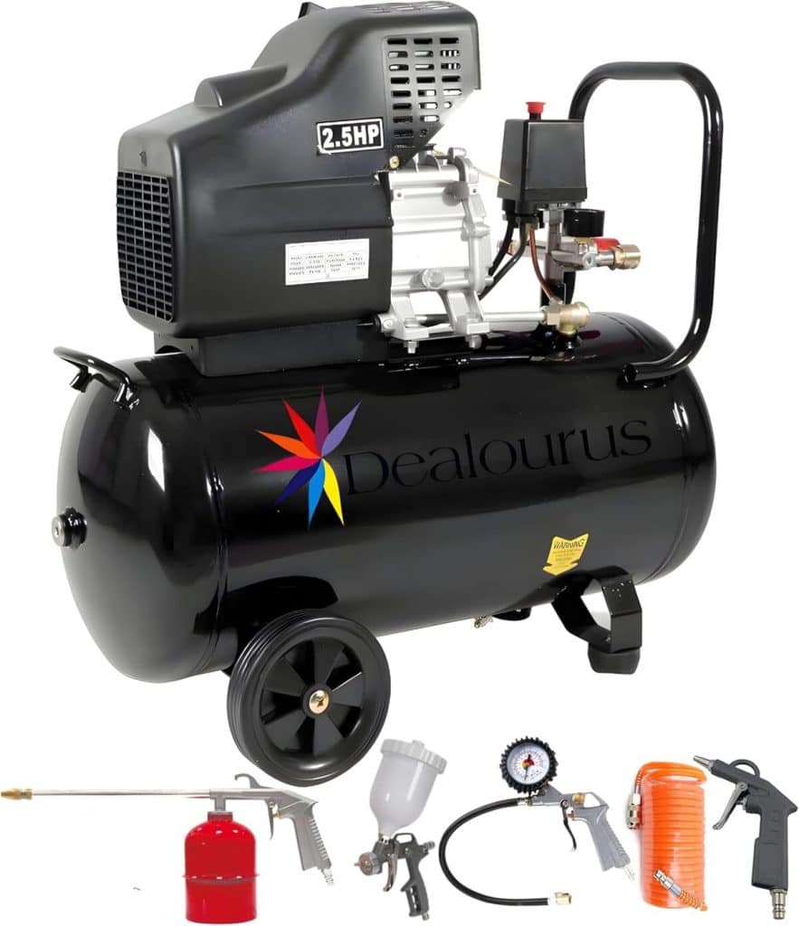 Test du compresseur d'air Dealourus : performance et polyvalence