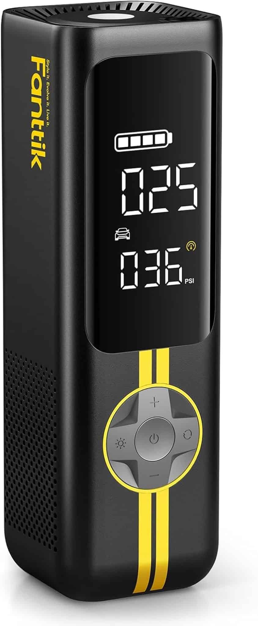 Test du Fanttik X8 Apex : gonfleur de pneus sans fil ultra-rapide