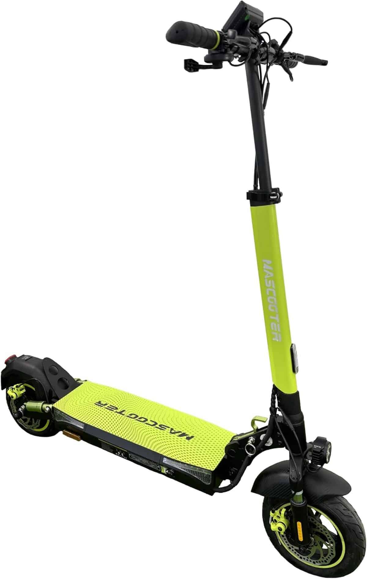 Test : mascooter S4, trottinette électrique adulte avec clignotants et freinage régénératif