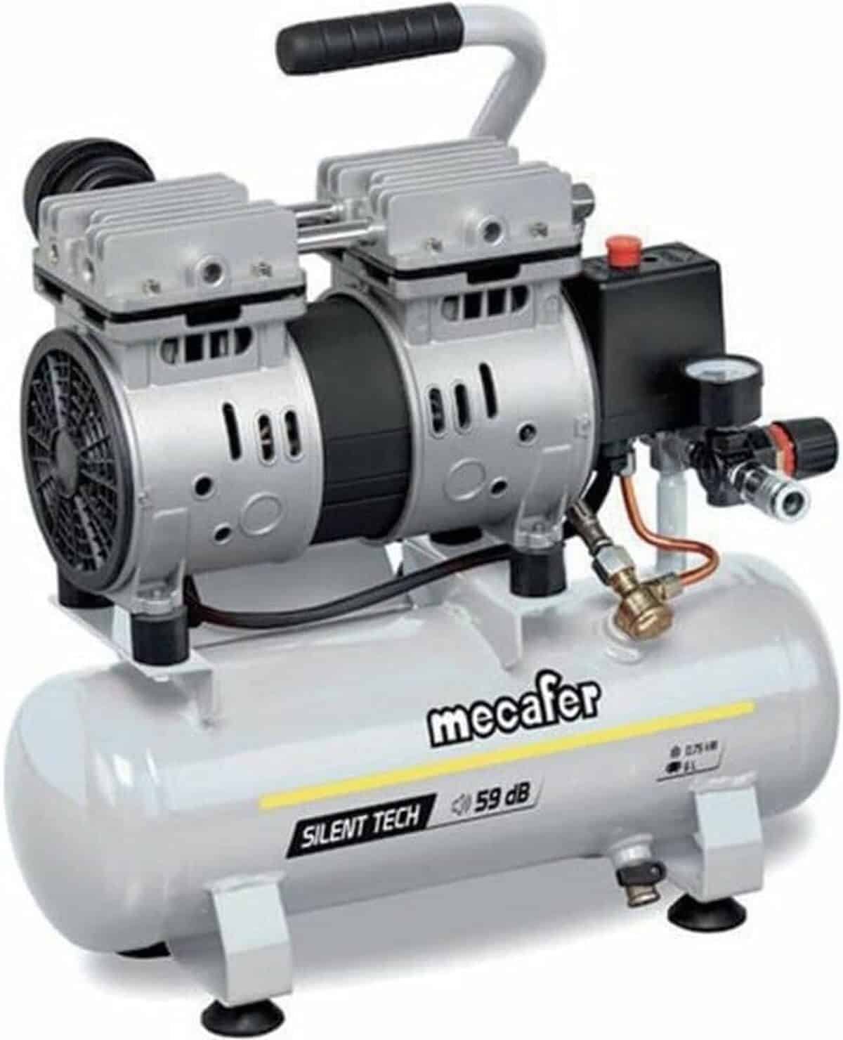 Test Mecafer 425513 : compresseur silencieux et compact