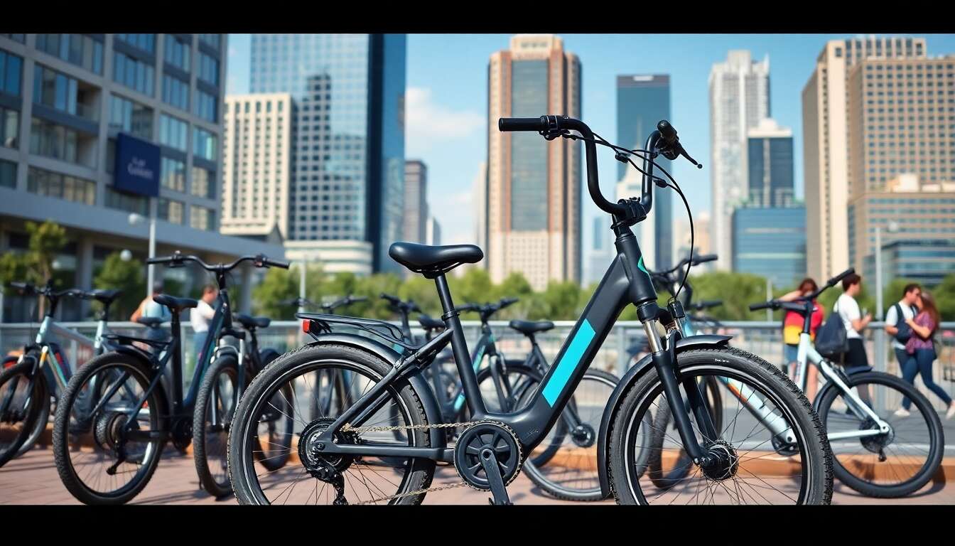 Les différentes gammes de vélos électriques urbains