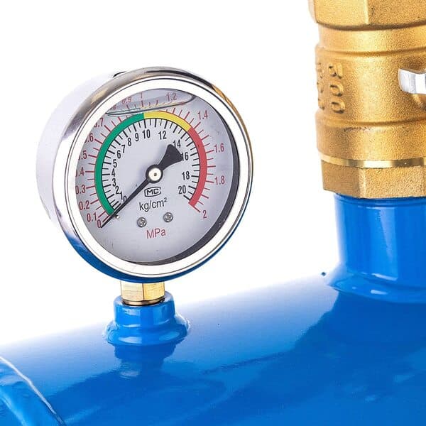 Technic Gonfleur de Pneus 20 litres - Pompe de Gonflage de Pneus 20 litres / 5 Gallons - Air Blaster Booster Tool Pneu – Ø 260 mm x largeur 420 mm - Compresseur à Air