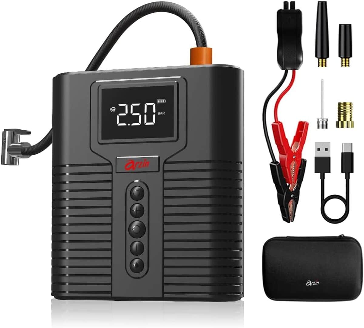 Test : compresseur d'air Arzin STP12 portable et polyvalent
