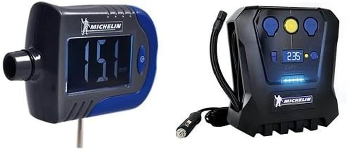 Test du contrôleur de pression Michelin et compresseur digital 12 V