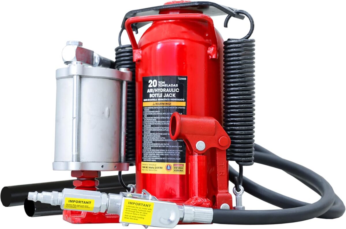 Test du cric bouteille Torin BIG RED 20 tonnes : performance et robustesse