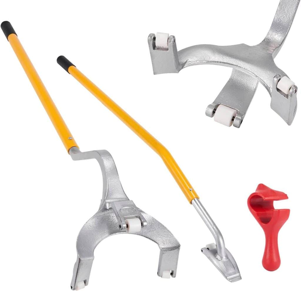 Test du levier démonte pneus VEVOR pour poids lourds : efficacité et robustesse