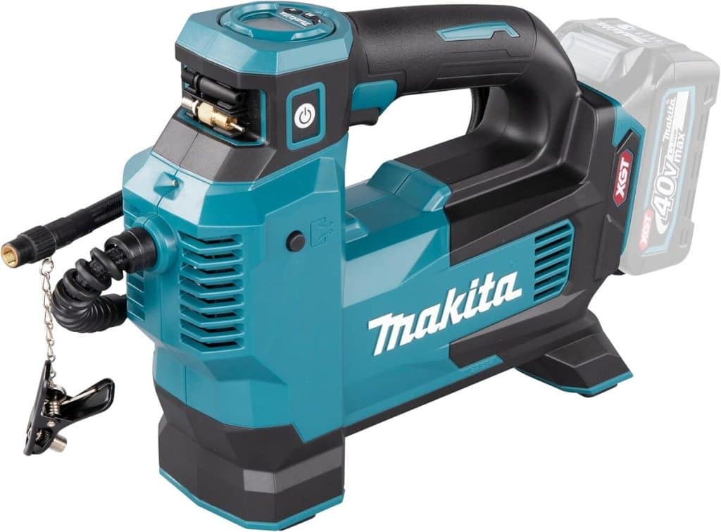 Test : gonfleur sans fil 40V XGT Makita MP001GZ