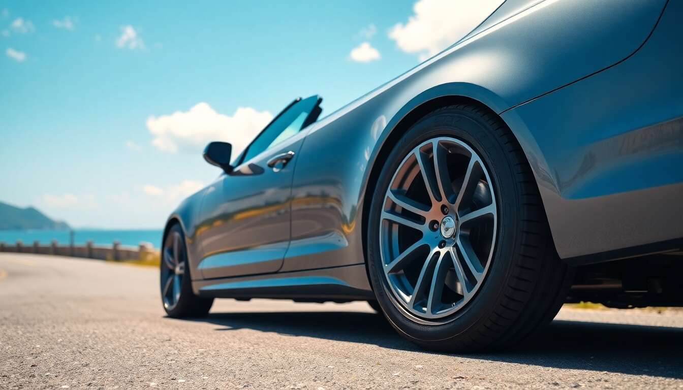 Préparer sa voiture pour l'été avec des pneus adaptés