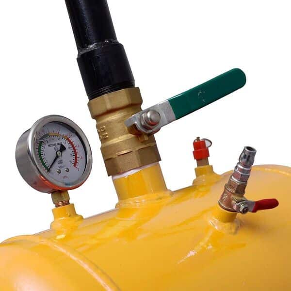 Mallofusa Gonfleur de pneu pneumatique 5 gallons pour siège de voiture, camion, VTT, réservoir très résistant (stock américain)