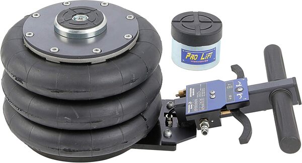 Pro-Lift-Werkzeuge Cric pneumatique 2 t trois coussins d'air 200-560 mm Entraînement pneumatique 2000 kg Professionnel Cric pneumatique pour camion voiture