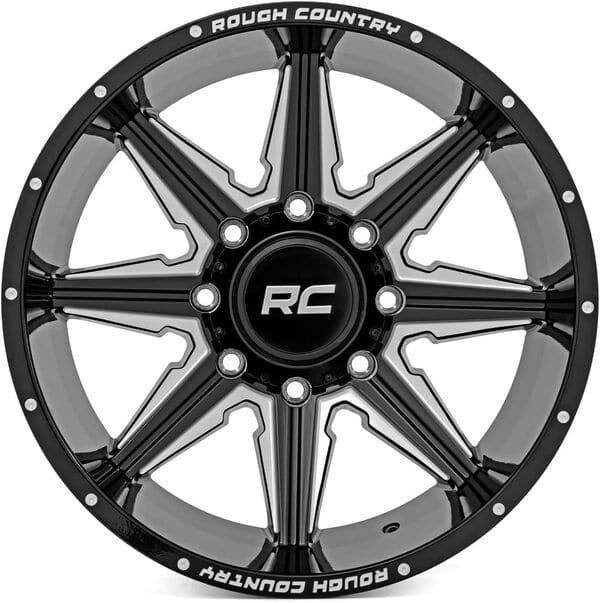 91201217M Roue monobloc 20 x 12 6 x 135 Noir brillant