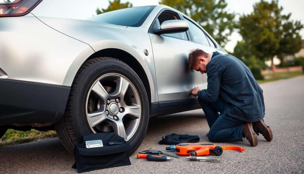 Crevaison de pneu : solutions rapides pour repartir