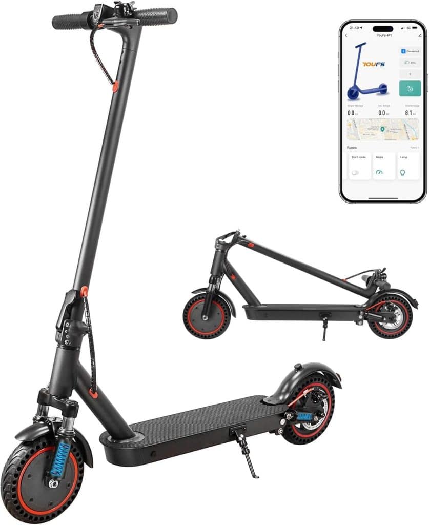 Test de la trottinette électrique avec double amortisseur : performance et confort au rendez-vous