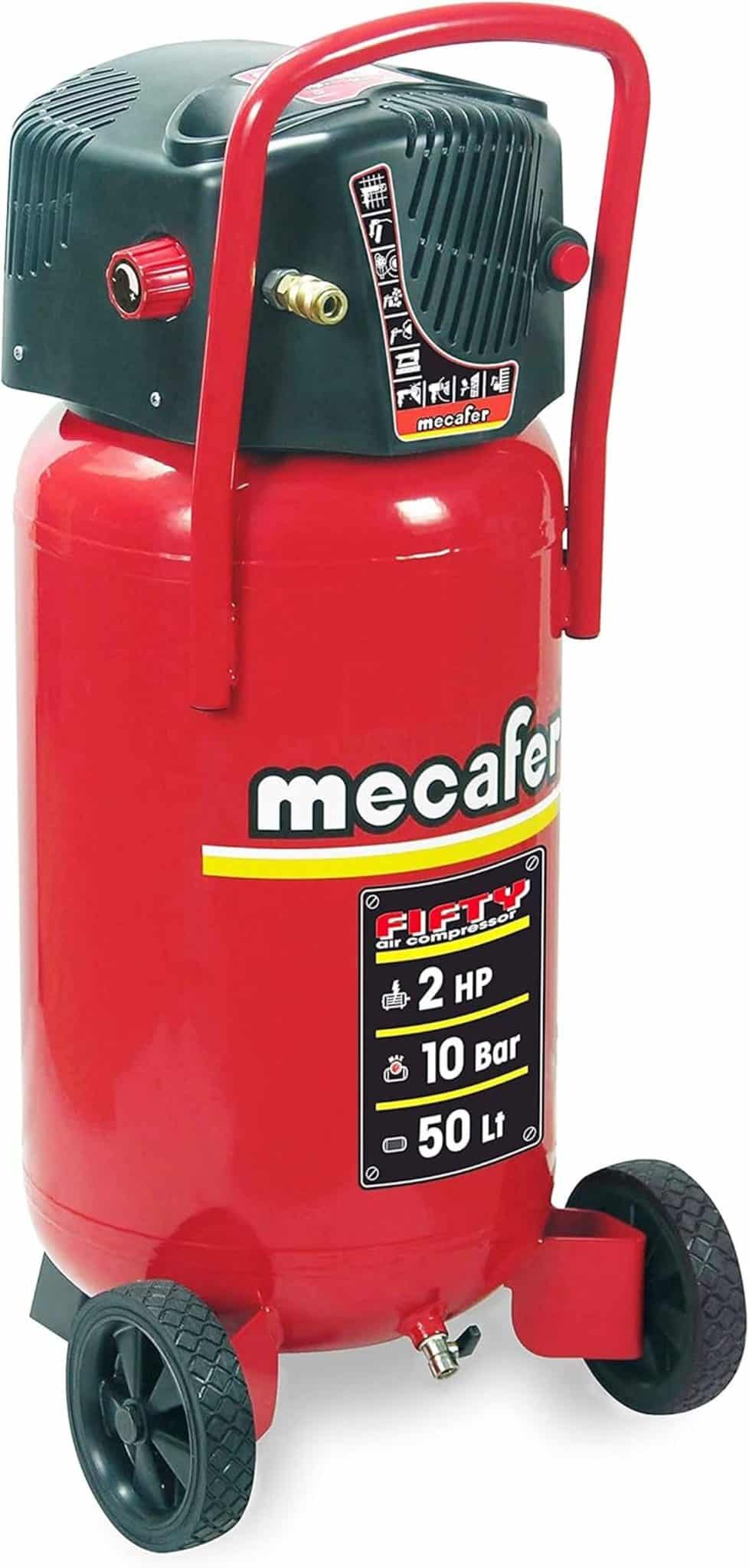 Test du compresseur Mecafer 50 L : performance et polyvalence