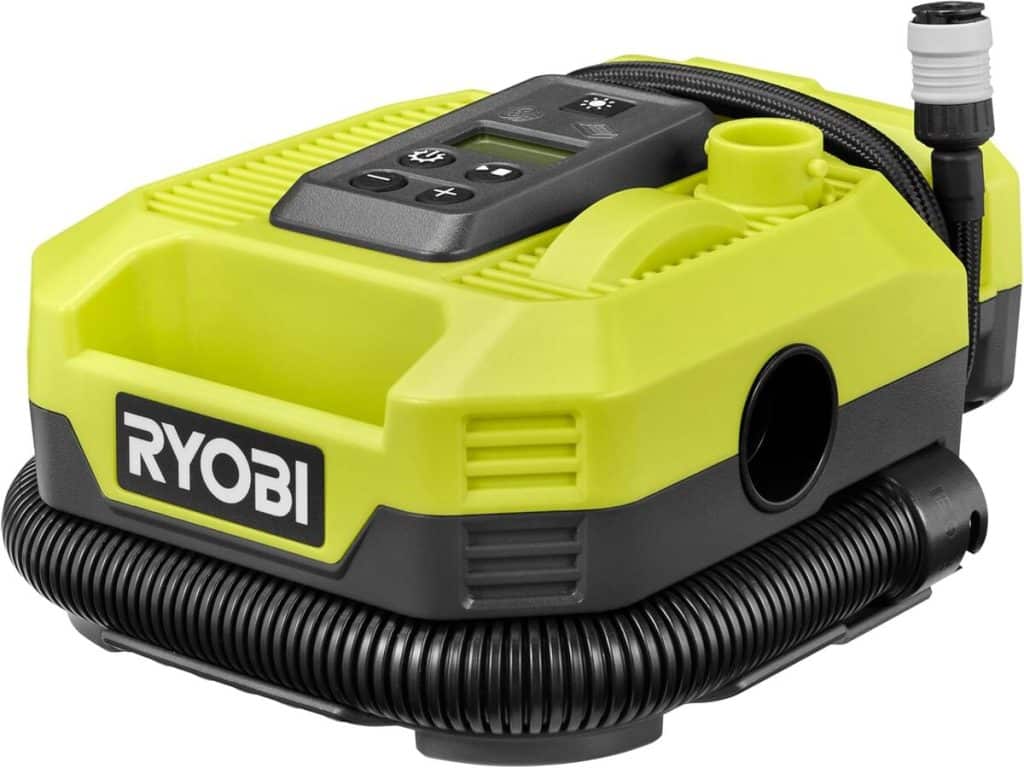 Test du compresseur sans fil Ryobi ONE+ 18V : puissance et polyvalence