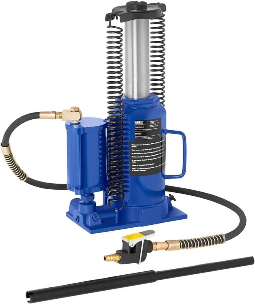 Test du cric hydraulique MSW-SWH-20 : puissance et polyvalence