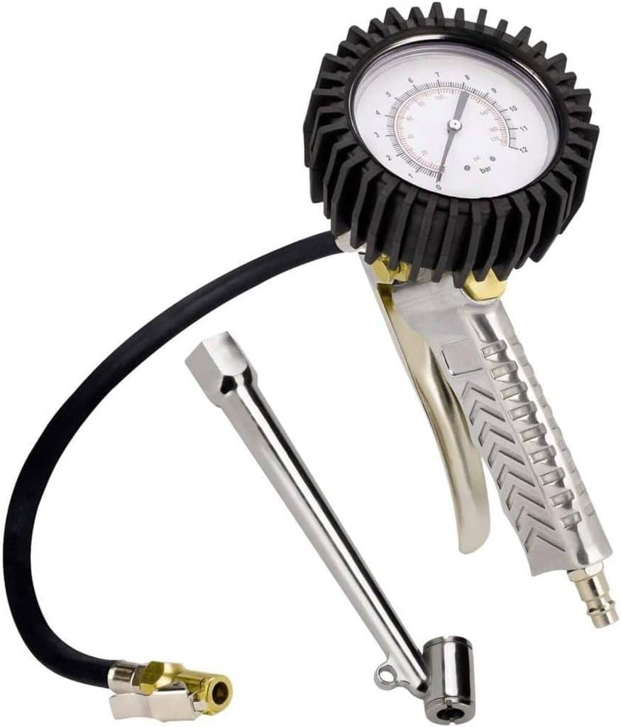 Test du manomètre pour pneus Einhell