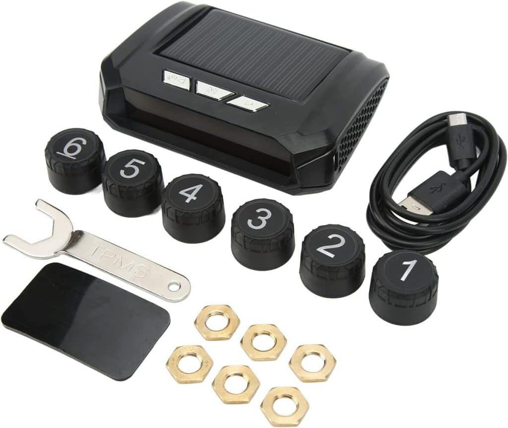 Test du moniteur de pression des pneus Haofy pour camion