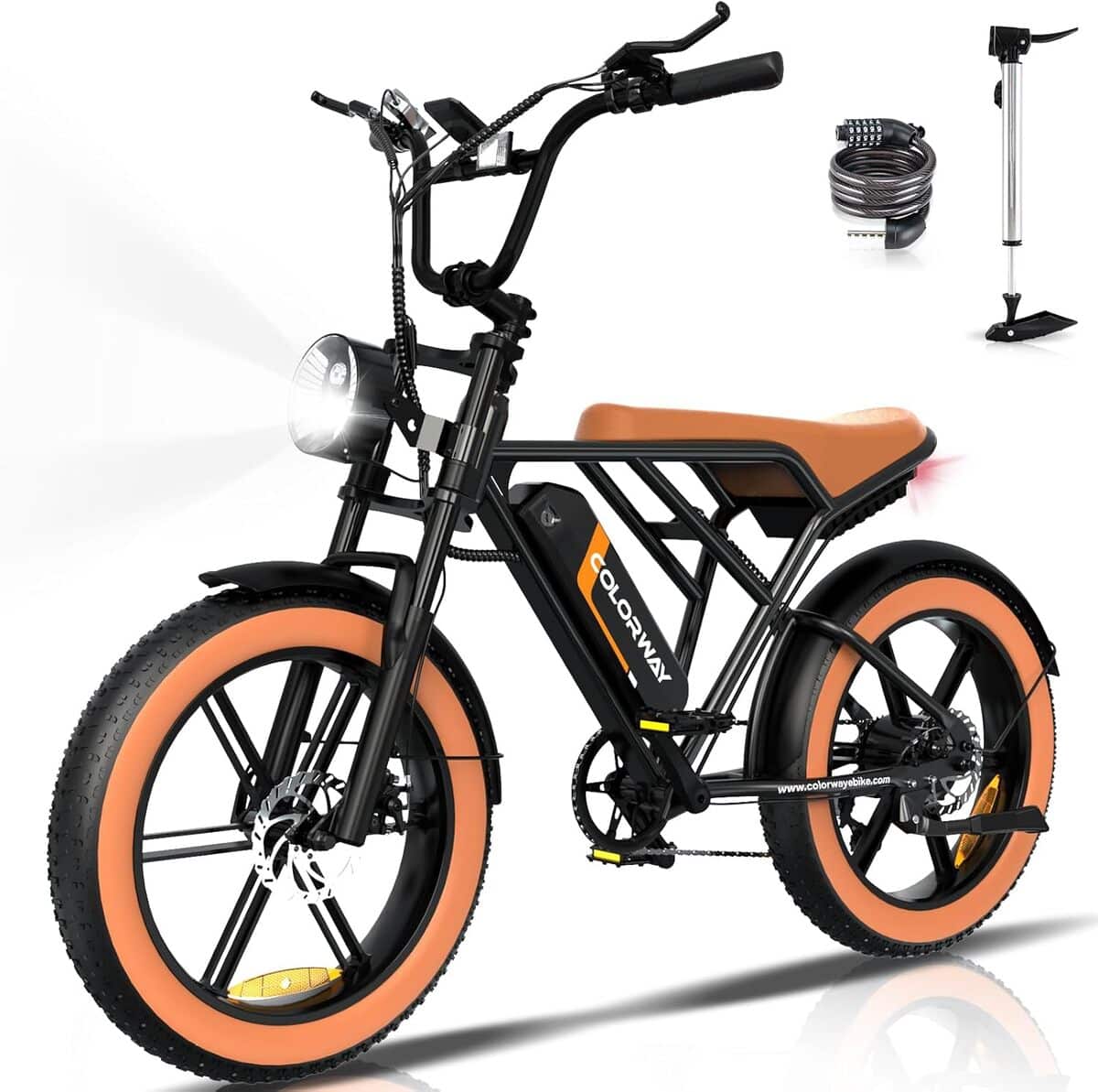Test du vélo électrique Colorway Ebike tout terrain 20 pouces