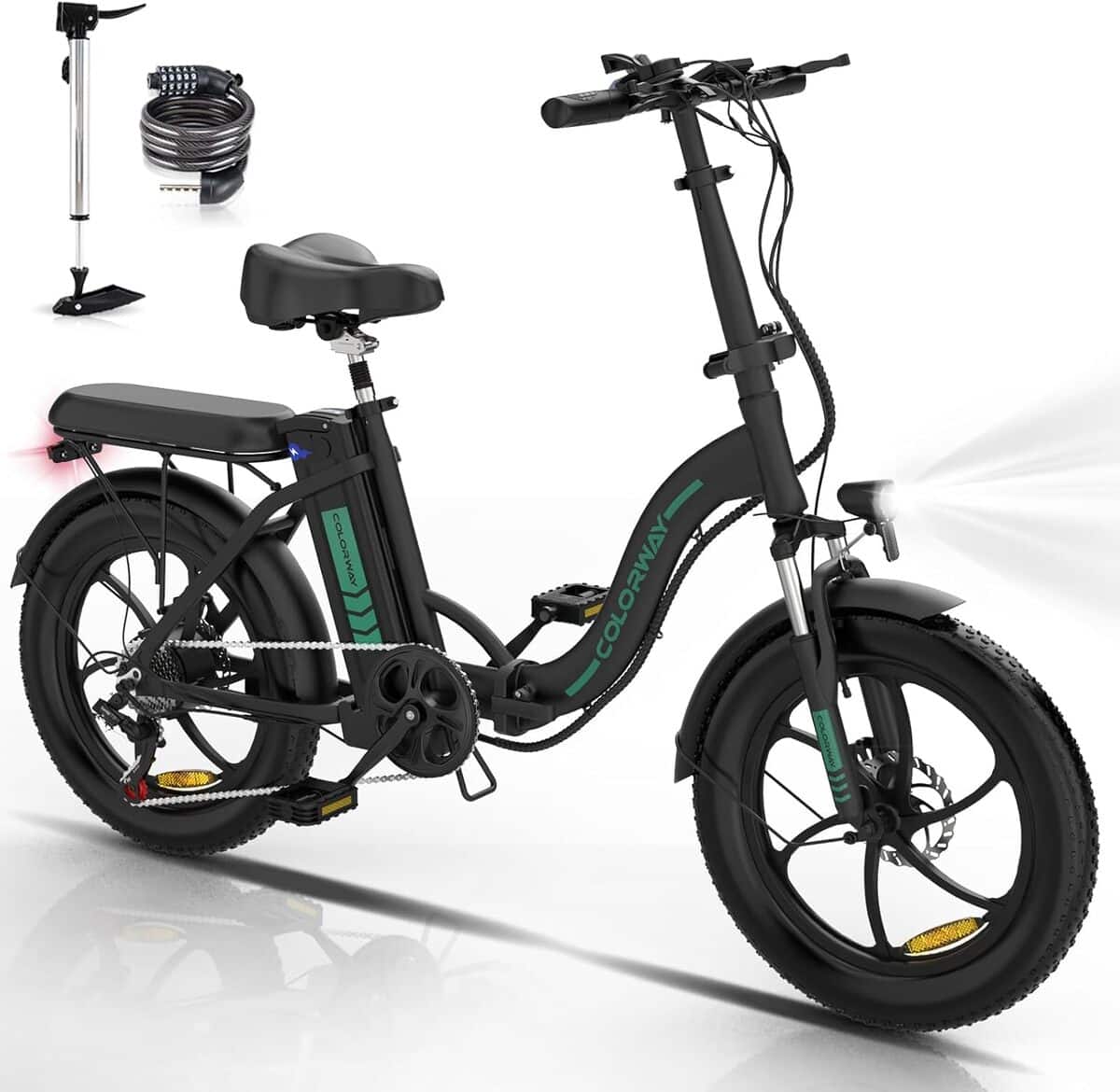 Test du vélo électrique pliant Colorway : performance et polyvalence en ville