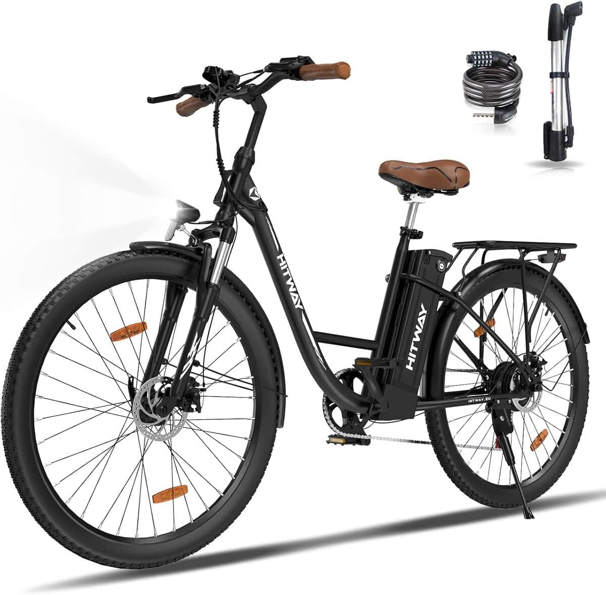 Test : vélo électrique HITWAY pour femmes, l'essentiel urbain