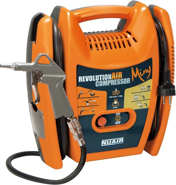 Revolution'Air 425005 Miny Compresseur portatif & Revolution'Air 150539 Gonfly kit