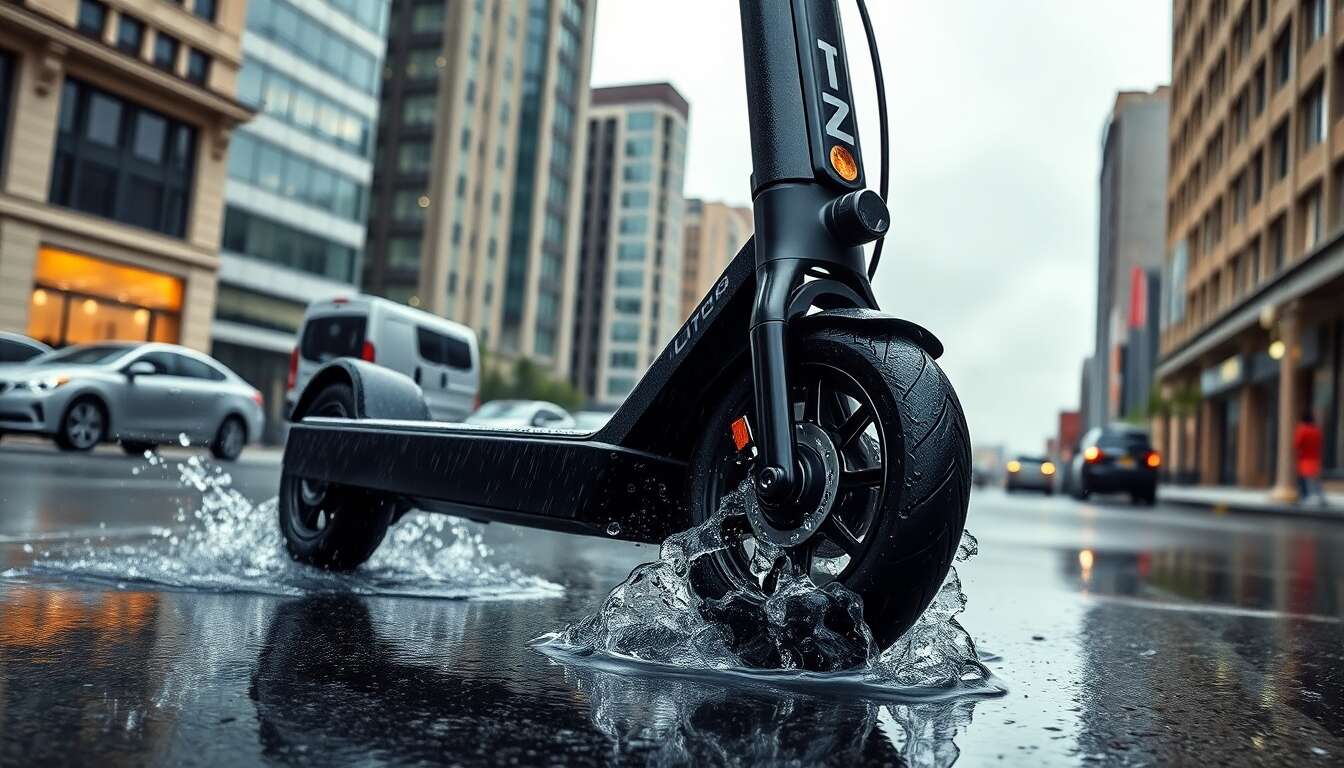 Pr&eacute;cautions pour rouler en s&eacute;curit&eacute; sous la pluie