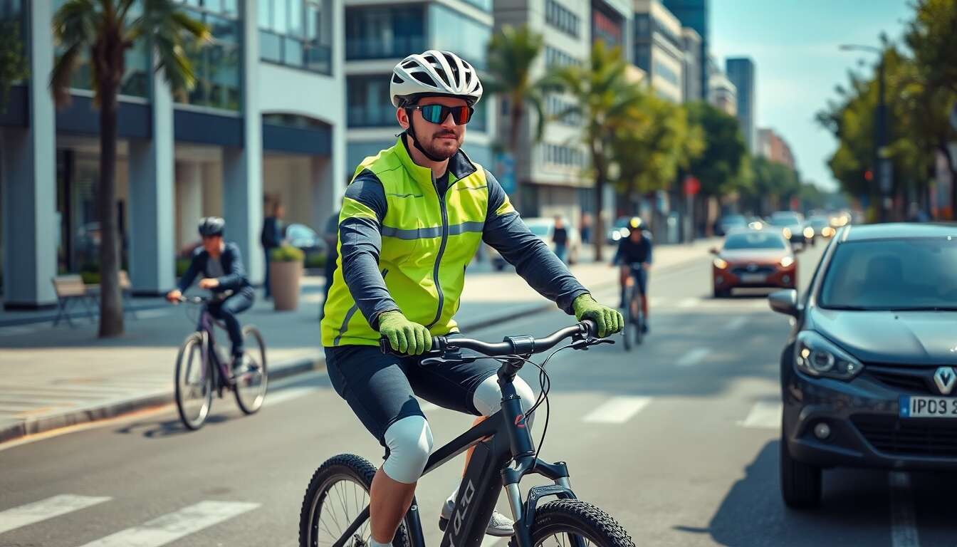 Sécurité à vélo : équipements indispensables pour cyclistes électriques