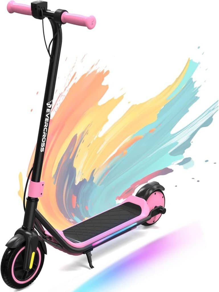 Test de la trottinette électrique EVERCROSS E6 : l'e-scooter idéal pour enfants