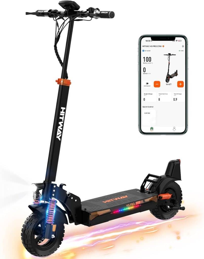 Test de la trottinette électrique HITWAY H9 Pro : performance et fonctionnalités