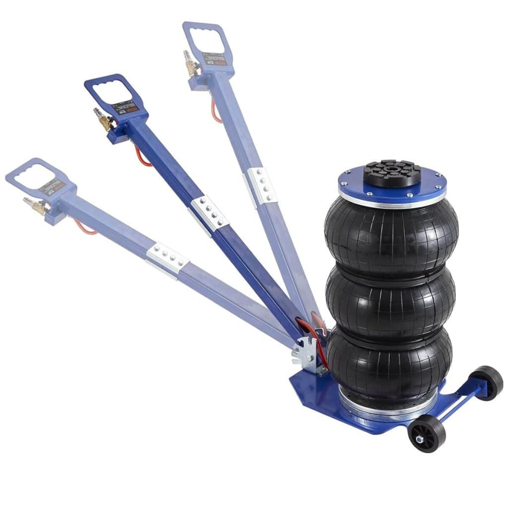 Test du cric pneumatique Vevor 3T : efficacité et praticité