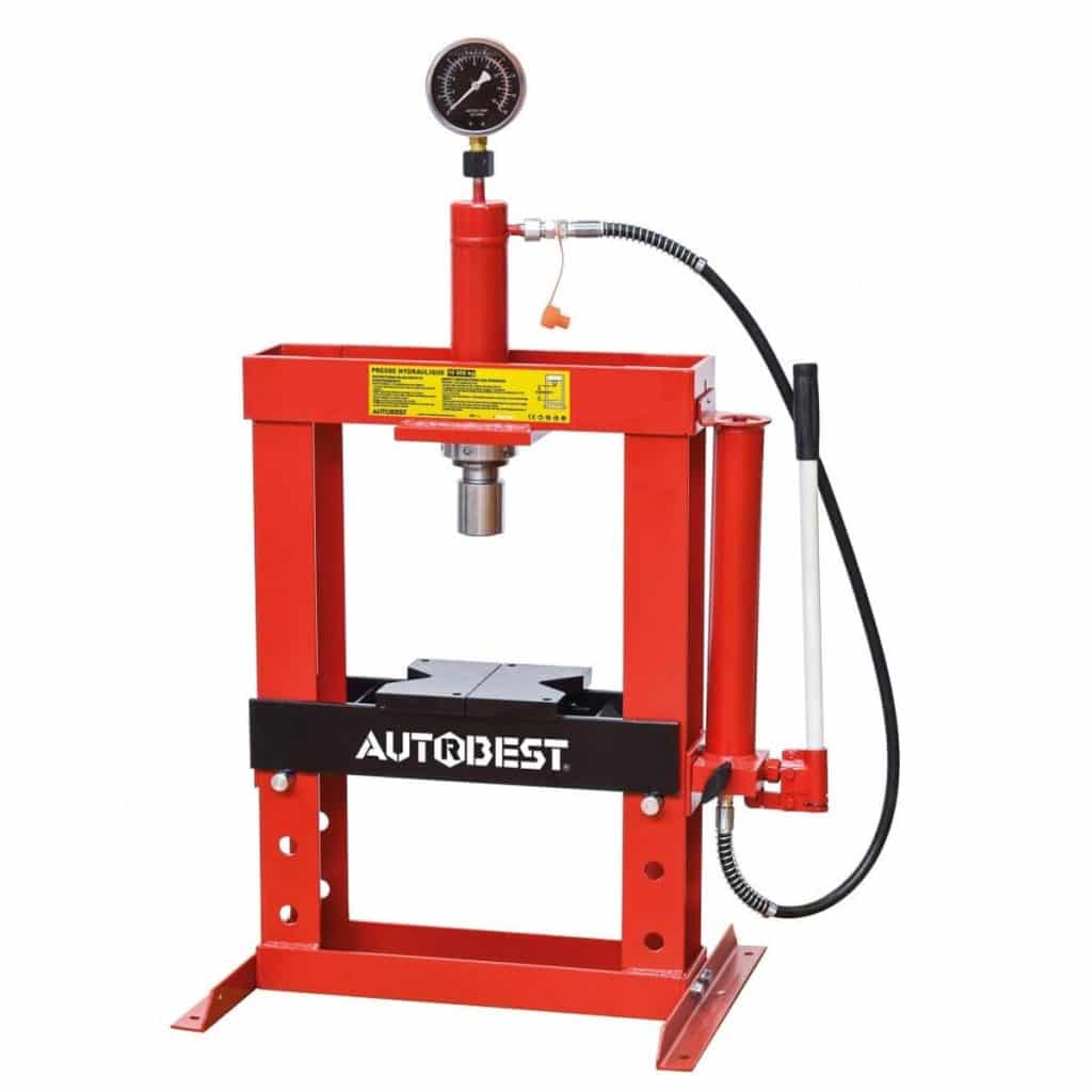 Test : presse d'atelier AUTOBEST 10T