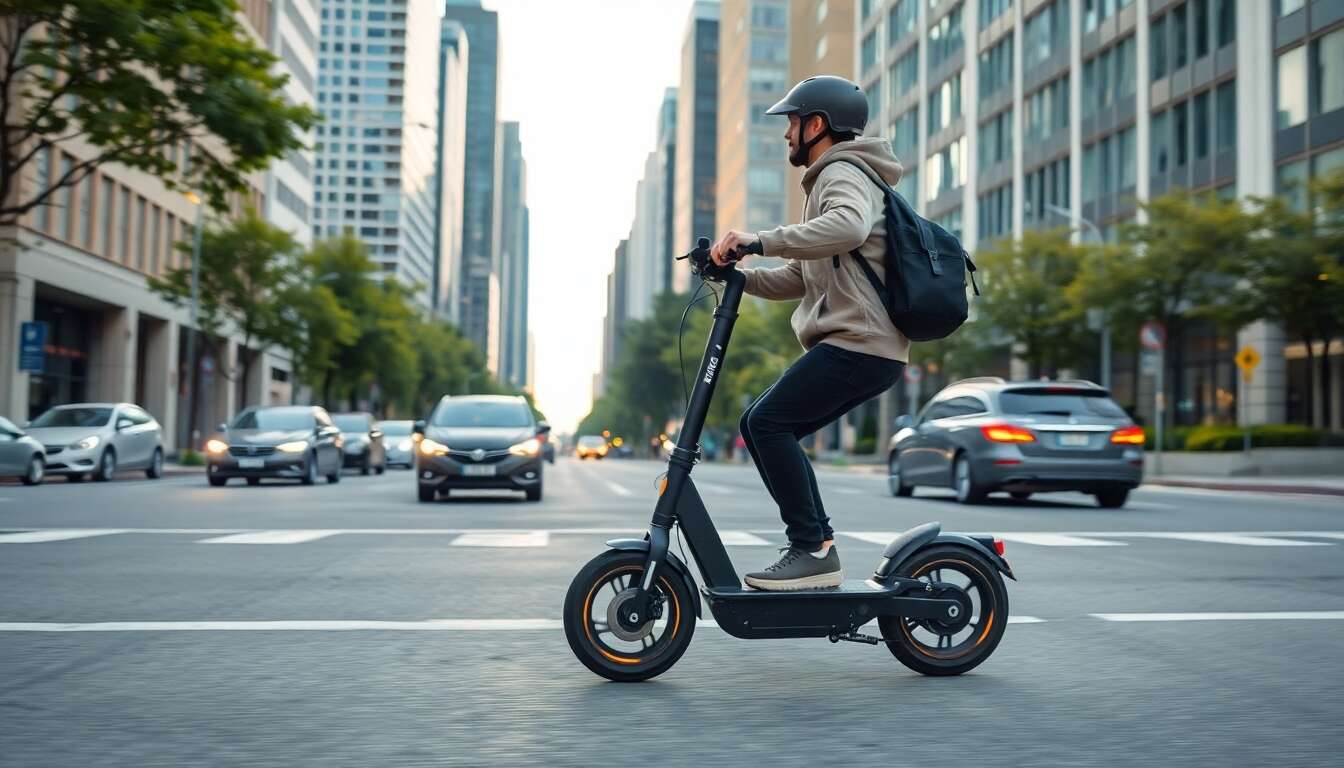 Facteurs influen&ccedil;ant la distance parcourue en trottinette