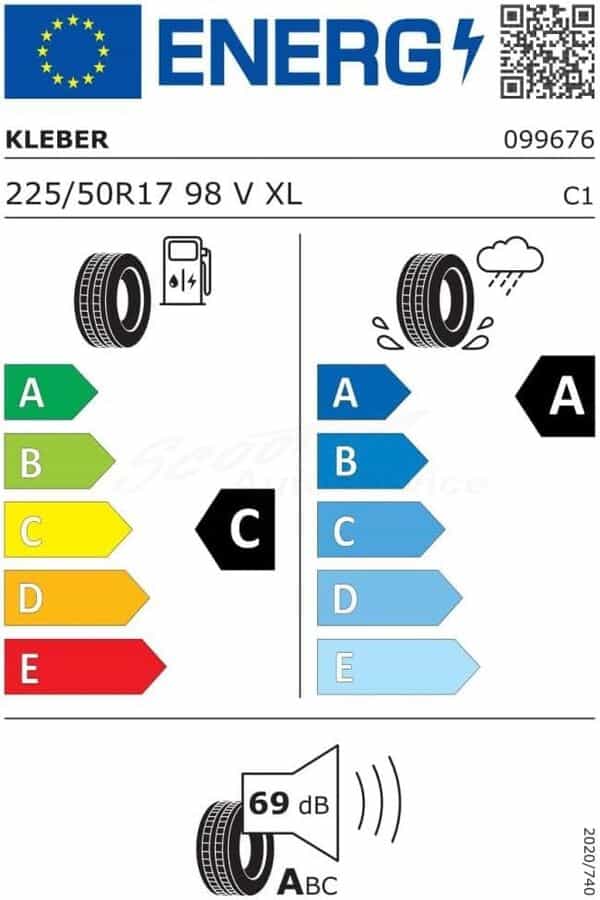 Kleber Dynaxer HP4 XL - 225/50R17 98V - Pneu Été