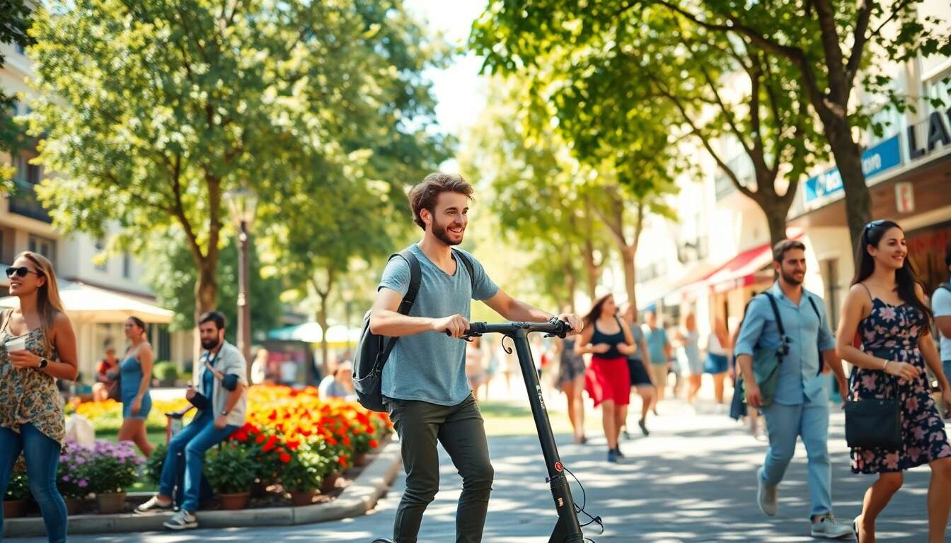 Pourquoi choisir la trottinette pour vos vacances