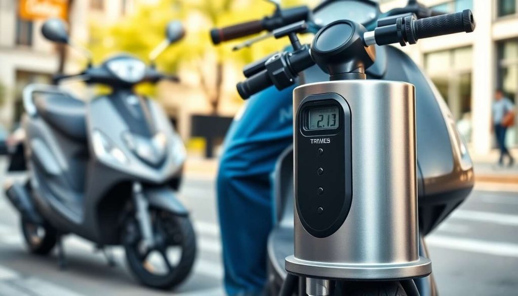 Pompe compacte pour trottinette : solution anti-pneu dégonflé