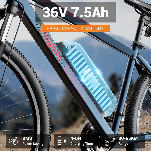 Eleglide Vélo Électrique, Vélo de Montagne électrique 27.5