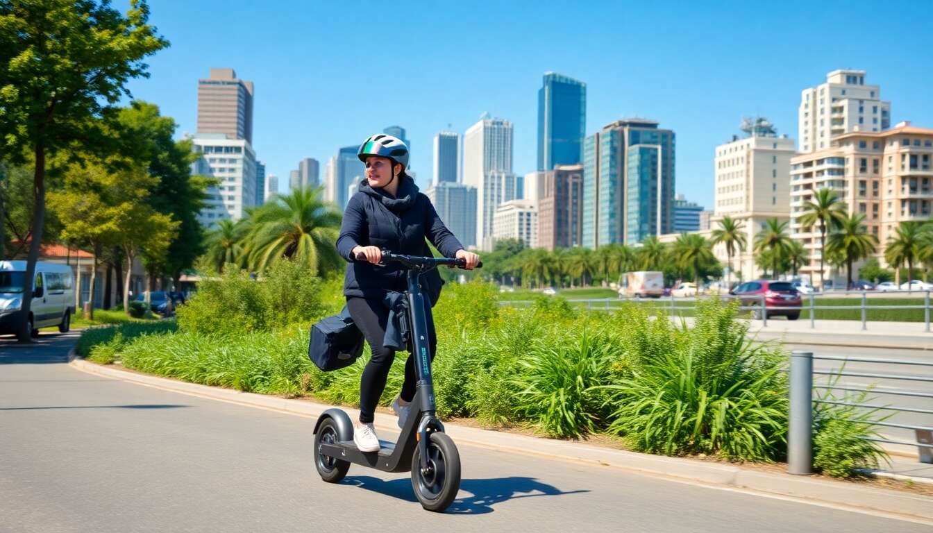 Bouger écolo : quel est l'impact carbone d'une trottinette électrique ?