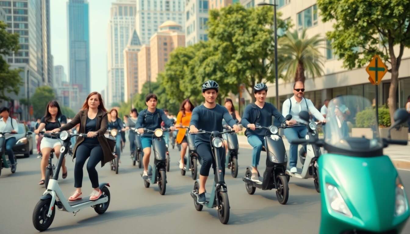 Trottinettes partag&eacute;es : enjeux et d&eacute;fis &eacute;cologiques