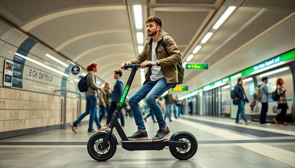 Conseils pour Utiliser une Trottinette Électrique dans le Métro
