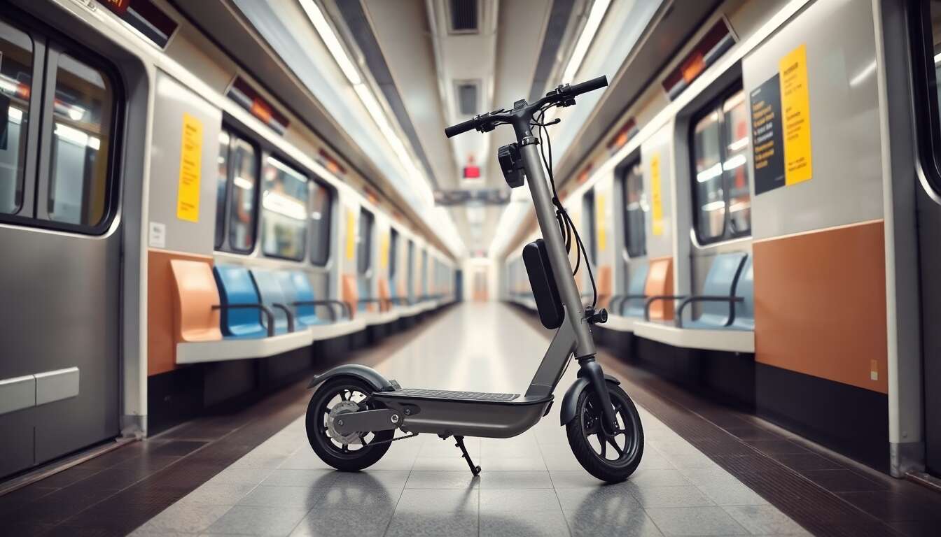 Choisir le bon mod&egrave;le de trottinette pour les transports en commun