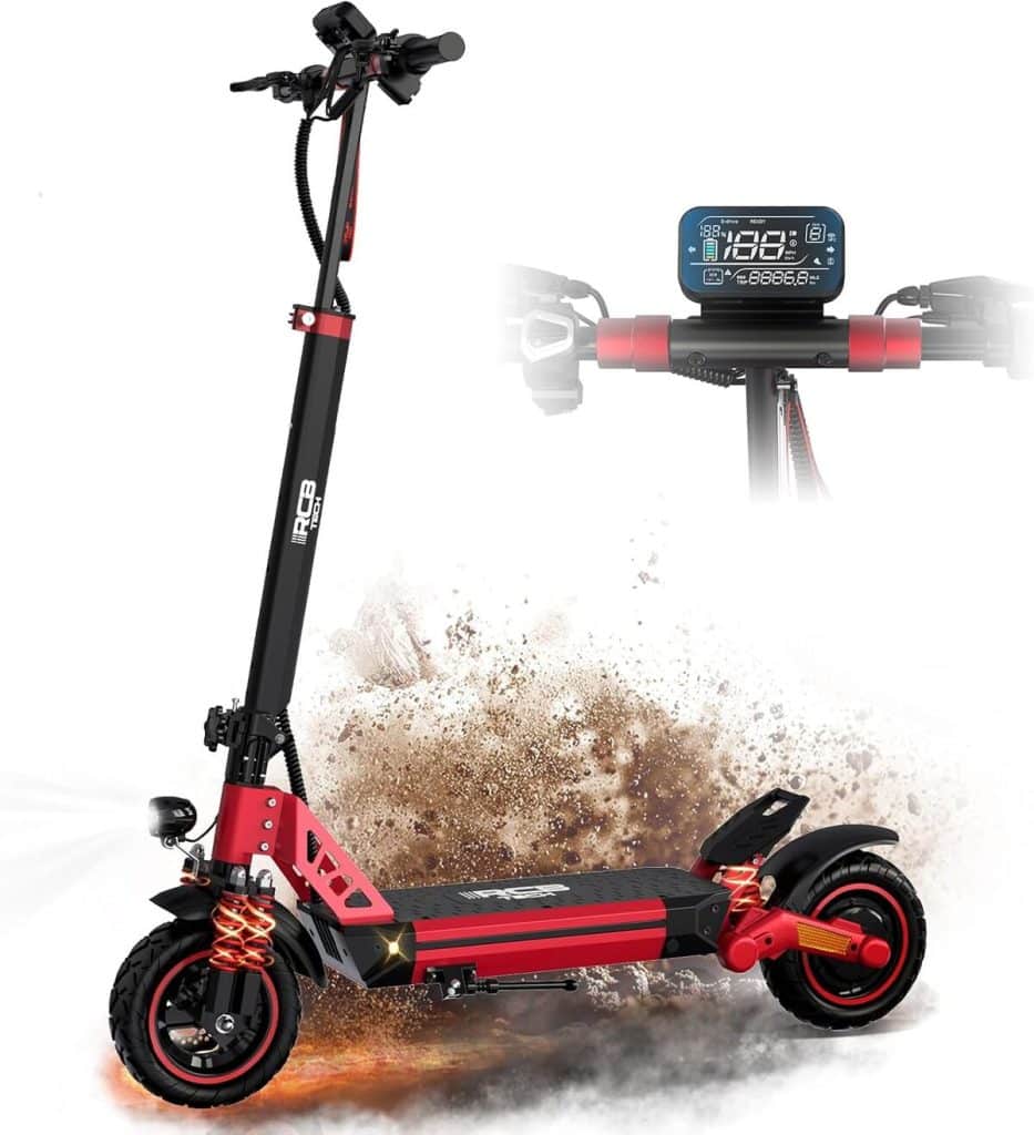 Test de la trottinette électrique RCB RE24 : performance et confort