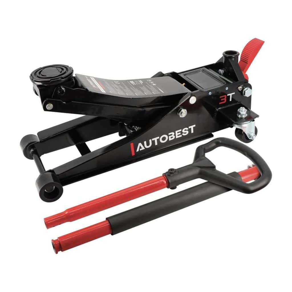 Test du cric hydraulique surbaissé 3T de Pro