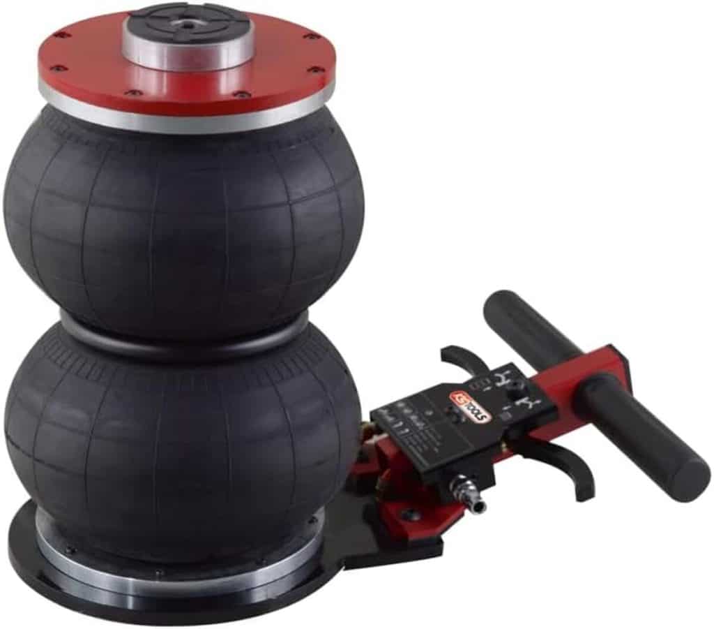 Test du cric pneumatique KS Tools 160.0758 : performance et polyvalence