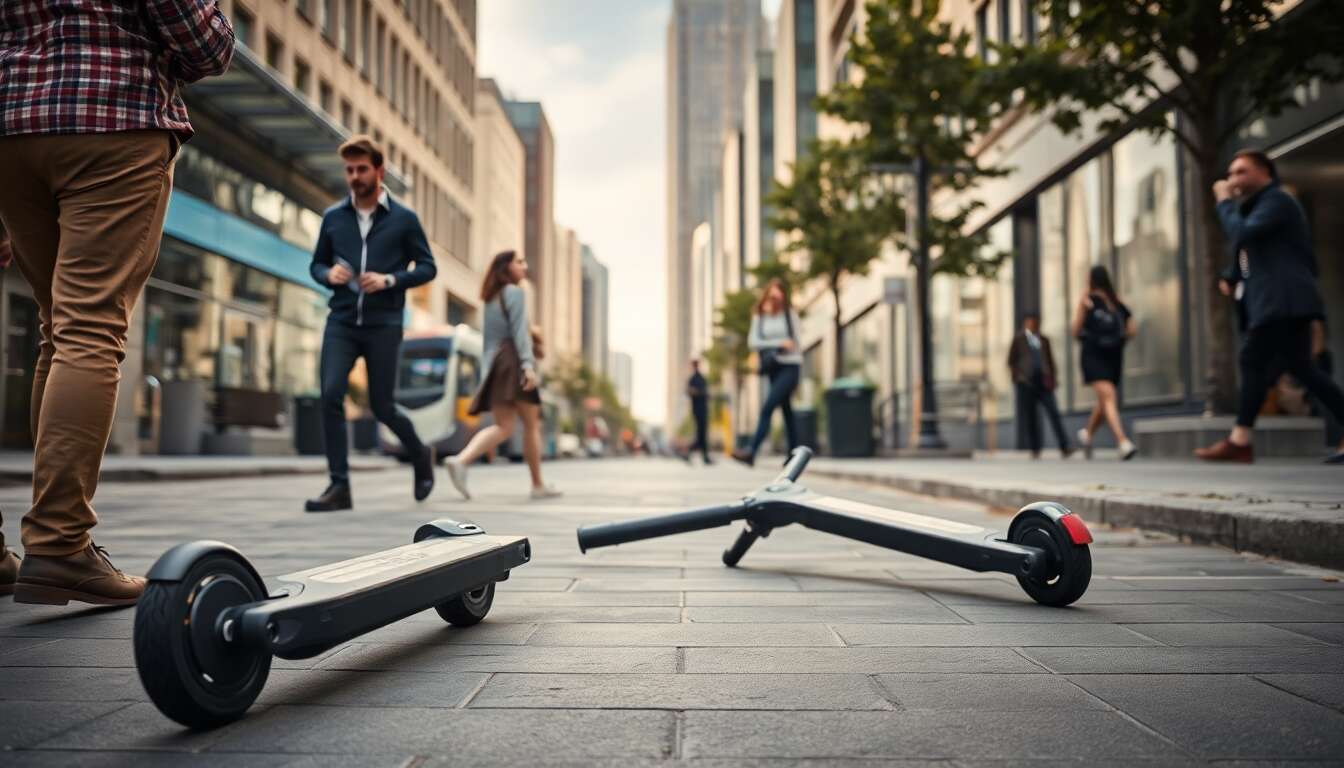 Accident de trottinette électrique : que faire ?