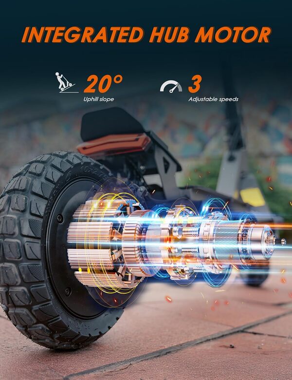 Trottinette Électrique Adulte Kukirin G2, Moteur 800W Batterie 48V 15Ah & Autonomie jusqu'à 55 km, Trottinette Pliante Portable avec Écran Tactile LCD HD, Trotinette Electrique Adulte Tout Terrain