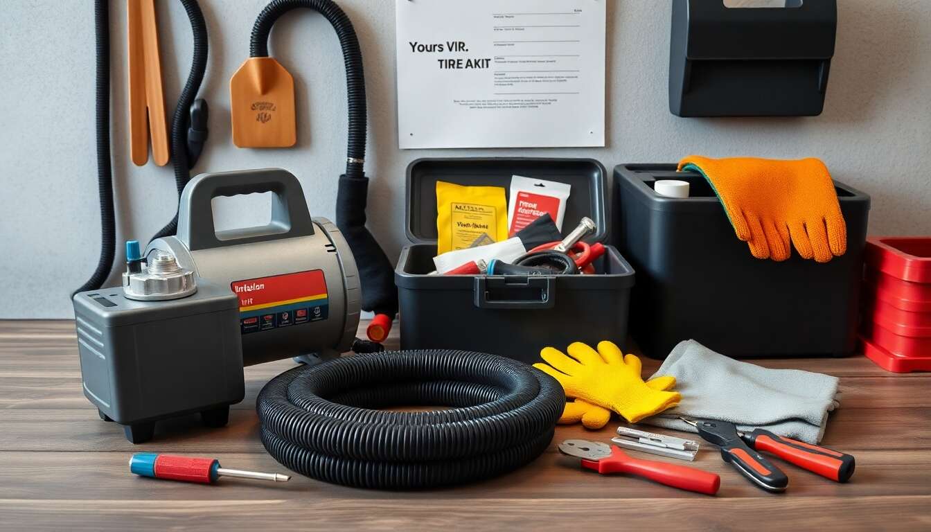Créer son kit d'urgence gonfleur automobile maison
